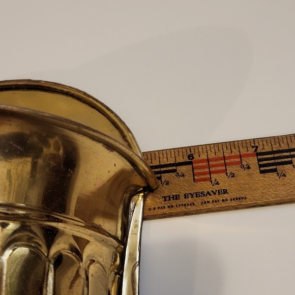 Vintage Gold Brass Bucket - Picture 5 of 7